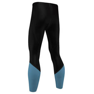 Mallas de compresión de secado rápido para hombre, ropa de gimnasio, pantalones de entrenamiento para correr, Color sólido, al por mayor, 2 piezas - Product Image 1