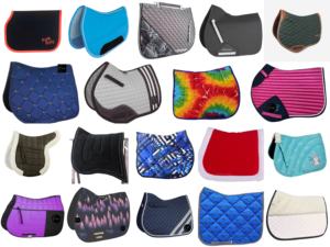 CLOVELIS IMPEX, las mejores almohadillas de montura acolchadas de forro polar transpirable con diseño de diamante para equitación deportiva, embalaje personalizado, tamaño regular. - Product Image 3