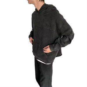 Rafel Mart Industries Heavyweight 500gsm Fleece Hoodie Vintage Pullover con Winter Printed Cropped Hoodie - Product Image 5