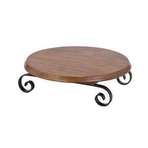 Textured Rim Metal Cake Stand for Luxury Wedding Dessert Display Party Table Center Celebration Styling and Event Presentation - Product Image 2