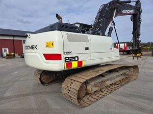 Hidromek HMK220 LC4 Mini pelle sur chenilles Changchai moteur Eaton cylindre hydraulique Shimadzu pompe boîte de vitesses moteur haute - Product Image 4