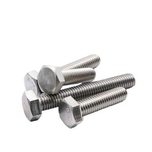 Boulons hexagonaux lourds en acier inoxydable de haute résistance de qualité 8.8 Boulon hexagonal extérieur avec finition simple - Product Image 1