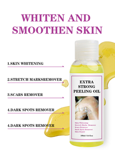Wholesale Extra Strength Yellow Peeling <strong>Oil</strong> for <strong>Face</strong> and Body Skin Whitening Dark Scars Spots <strong>Remover</strong> for Black Skin - Product Image 4