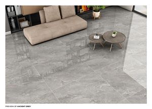 กระเบื้องปูพื้นพอร์ซเลนมันวาวขนาด1200x1200มม. สำหรับการตกแต่งภายในที่หรูหรากระเบื้องรูปแบบขนาดใหญ่คุณภาพสูงในเชิงพาณิชย์ที่อยู่อาศัย - Product Image 5