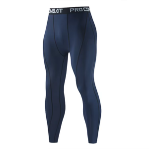 Vêtements de compression pour hommes, manches longues, sous-vêtement de base et legging de compression avec panneau imprimé par sublimation, tenue de sport pour hommes - Product Image 5