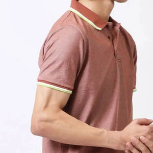 POLO de verano de alta calidad para hombre, camisa de Golf de punto con logotipo personalizado bordado transpirable a la moda de negocios informal - Product Image 5