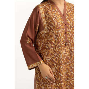 Conjunto Coordinado IPST-55071 Karandi, Traje de Dos Piezas Bordado, Largo por Encima de la Rodilla, Tallas XS y XXS, Blusa de Manga Tres Cuartos y Pantalones Cortos - Product Image 1