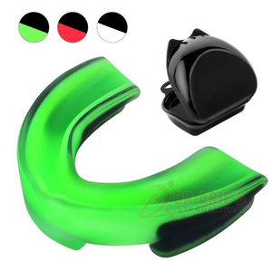 Protège-dents en silicone pour la boxe thaïlandaise pour enfants et adultes - Confortable pour l'entraînement MMA/Karaté/Basketball/Rugby - Product Image 2