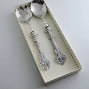 Poignée en acier inoxydable Nouveau design Fait à la main En gros Meilleur vendeur Cuisine Outils de service des aliments - Product Image 1