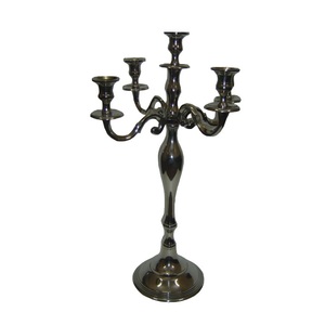 Candélabre pour la décoration de mariage et de fête d'anniversaire, support de bougie, décoration de table, mini lanterne, porte-bougie - Product Image 6