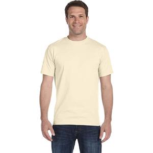 T-shirt à manches courtes 100% coton pour homme, vêtement de haute qualité et pas cher, de couleur unie, coupe ajustée, col rond, imprimé, personnalisé, du Bangladesh - Product Image 1