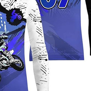 เสื้อแข่งเอ็มเอ็กซ์ผ้าโพลีเอสเตอร์สำหรับผู้ใหญ่ - Product Image 4