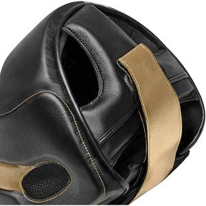 Protectores de Cabeza de Boxeo al por Mayor, Protección Facial Completa, Protectores de Cabeza Hechos a Medida, Casco de Boxeo de Cuero de Color Liso - Product Image 2