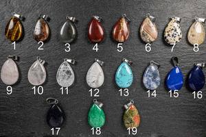 Pendentif en turquoise fait main, serti dans un cadre en argent sterling 925, plaqué rhodium, cadeau d'anniversaire pour femmes, hommes et enfants - Product Image 5