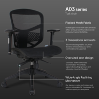 Chaise de bureau ergonomique à dossier moyen entièrement en maille personnalisable Silla Ergonomica Chaise Ergonomique Chaise de Bureau Cadeira Escritorio