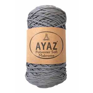 Ayaz 250g-1130g Décor À La Maison Polyester Doux Makrome İpi Tissu 1130g Doux Makrome İpi Tissu - Product Image 1