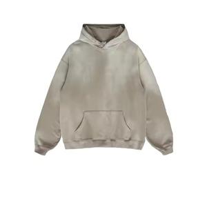 Wholesale 2025 Custom Made High Quality Polyester/Cotton Acid <b>Washed</b> Solid High Street Stone <b>Washed</b> Vintage Hoodie Multi Winter - Product Image 3