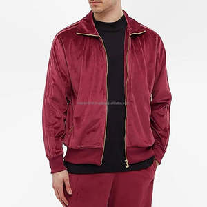 Chándal Deportivo Personalizado con Logotipo para Hombre, de Alta Calidad, con Capucha de Terciopelo Suave, Reversible, Impermeable, Talla Grande, para Otoño - Product Image 3