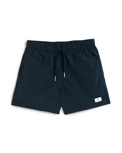 Short de bain antibactérien et imperméable à séchage rapide pour hommes, short de bain avec logo personnalisé, taille élastique, élasthanne/polyester à imprimé plage - Product Image 1