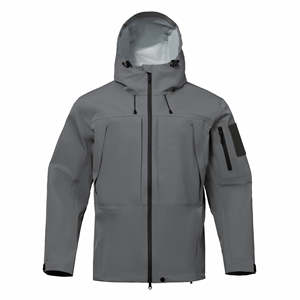 Veste de randonnée personnalisée pour hommes, veste imperméable, manteau coupe-vent respirant, veste d'extérieur de haute qualité avec capuche - Product Image 2