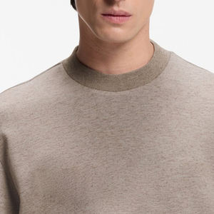 Sweat-shirt en coton uni pour homme, design décontracté, manches longues, haute qualité, prix de gros, streetwear, vêtements de sport 2026 - Product Image 2