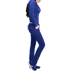 Conjunto Deportivo Casual de Moda para Mujer, Talla Grande, Chaqueta con Capucha y Cordón Ajustable, Pantalones, 2 Piezas, Resistente al Viento - Product Image 3