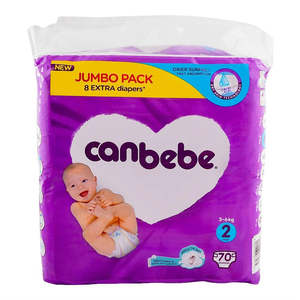 แคนเบเบ้ จัมโบ้ มินิ หมายเลข 2, 3-6 กก. 70 แพ็ค - Product Image 1