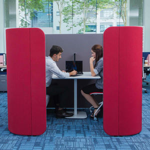 Pods de réunion en tissu hautement recommandés avec intimité pour le coworking et les espaces de pause dans un environnement de bureau - Product Image 6