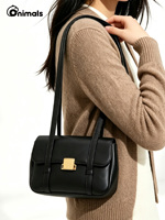 Sacs à main de créateurs originaux Onimals pour femmes, sacs à main de luxe en cuir écologique toutes saisons, sacs à main pour femmes sans marque