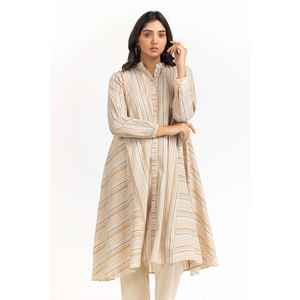 Camisa de Mujer Marrón Teñida con Hilo, Logotipo Bordado, Decoración de Lentejuelas, Holgada, Tallas XS-XL Disponibles, Seda, Satén, Lino, Popelina, Formal, Estampado de Leopardo - Product Image 5