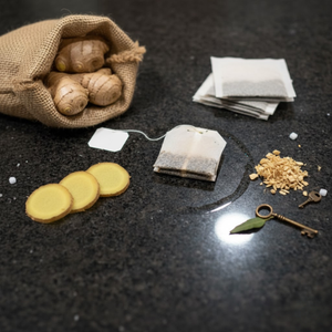 Bolsas de té de hierbas de raíz de jengibre recién empaquetadas para conservar el aroma y el sabor completos - Product Image 6