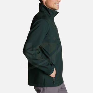 2025 couleur unie tenue décontracté Softshell veste Streetwear nouvelle mode confortable hommes Softshell hiver veste - Product Image 3