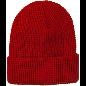 Bonnet d'hiver en laine 100% à motif jacquard personnalisé, bonnet décontracté à grosse tête pour hommes et femmes avec logo personnalisé - Product Image 1