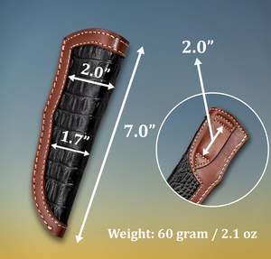 OEM Custom Leather Durable Lightweight EDC <b>Knife</b> <b>Sheath</b> Handcrafted B2B Manufacturer Custom Logo <b>for</b> Fixed Blade <b>Knives</b> Supplies - Product Image 5