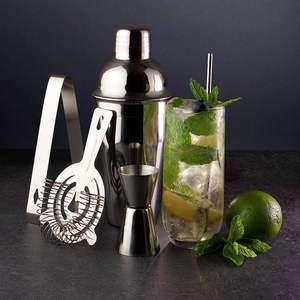 Coctelera de aluminio coctelera personalizada de lujo al por mayor coctelera de aluminio para el producto más vendido - Product Image 1