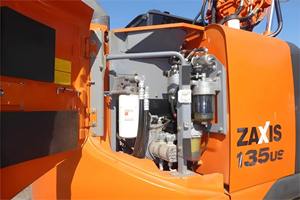 ZX135US-5B ฮิตาชิรถขุดขนาดเล็กของแท้จากญี่ปุ่นใช้2016ฮิตาชิ13ตันรถขุดใช้แล้วบำรุงรักษาง่าย - Product Image 6