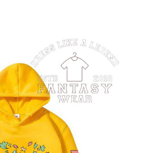 Sudadera con Capucha de Algodón para Hombre de Alta Calidad FANTASY WEAR OEM, con Estampado 3D de Espuma, Secado Rápido y Transpirable, con Diseño y Logotipo Personalizados, Certificación CE - Product Image 6