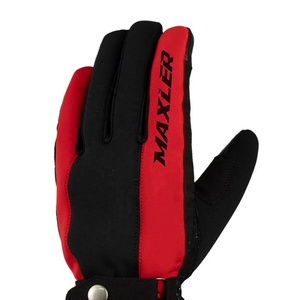 ถุงมือมอเตอร์ไซด์หนังคาร์บอนไฟเบอร์แบบนิ้วยาวถุงมือนิรภัยกันลื่นสำหรับแข่งรถในฤดูหนาวใหม่2024ระบายอากาศได้ดีปรับแต่งได้ - Product Image 4