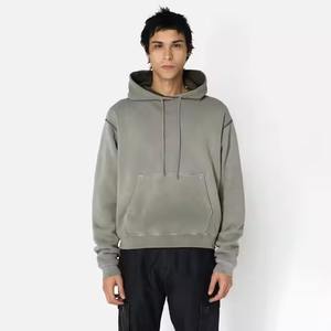 เสื้อฮู้ดดี้ดีไซน์ใหม่ล่าสุดปี 2026 สไตล์สตรีทแฟชั่น แบบสั่งทำพิเศษ ทรงโอเวอร์ไซส์ สำหรับผู้ชาย เสื้อฮู้ดดี้เปล่าไม่มีลาย สำหรับขายส่ง เสื้อกันหนาวฤดูหนาว เสื้อสเวตเชิ้ตผู้ชาย - Product Image 3