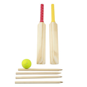 Batte de cricket en bois personnalisée pour le sport anglais, vente en gros, bois simple, poignée en bois pour l'entraînement au tennis pour les joueurs d'équipe - Product Image 3