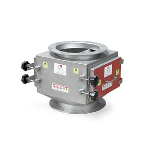 Separador Magnético de Neodimio N35 con Carcasa de Doble Placa de Acero Inoxidable, Filtro Magnético para Polvo de Cemento, Harina y Sosa - Product Image 2