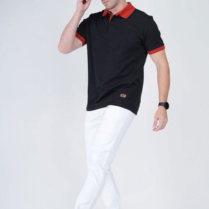 MOQ bajo Color personalizado Hombres Polo Camiseta Precio razonable Fabricante al por mayor Hombres Polo Camiseta - Product Image 5