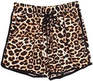 Women's High Waist Criss-Cross Denim Shorts Stretchy Straight Leg with Raw Cuffs & Hot Pattern Cotton Shorts Washed printed - Product Image 2