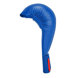 Prix de gros Fabriqué au Pakistan Entièrement personnalisé Logo imprimé Meilleur matériau en cuir PU Les hommes portent des gants de boxe de karaté - Product Image 5
