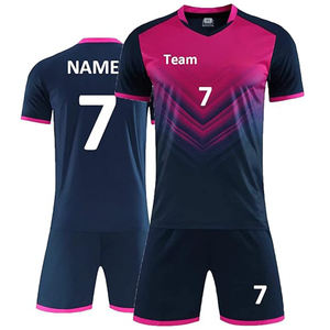 Uniforme de football à sublimation de qualité supérieure de tissus qui fonctionnent mieux avec les impressions par sublimation - Product Image 4