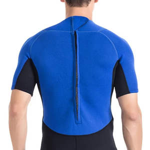 Traje de Baño de Dos Piezas para Hombre, Diseño Moderno, Corte Alto, Manga Larga, Alta Calidad, Logotipo Frontal Personalizado - Product Image 5