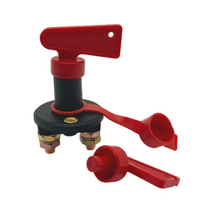 M8 M10 interruttore di alimentazione per auto a doppio pilastro in rame a 2 fori interruttore di interruzione della batteria interruttore di disconnessione principale - Product Image 4