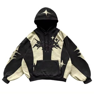 Alta calidad OEM Plain Heavyweight Fleece Logo Impreso Algodón Oversize Custom Unisex Hoodies Mens Plain Hoodies para el invierno - Product Image 4