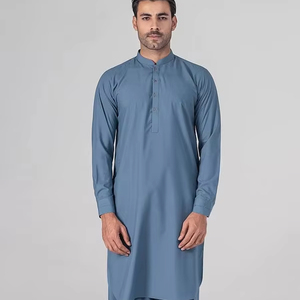 Shalwar Kameez de Algodón de Primera Calidad para Hombre, Ropa Cultural con Diseño Moderno para Todas las Temporadas, Exportación al por Mayor - Product Image 1