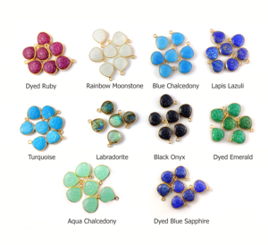 จี้สลักรูปหัวใจรูปหัวใจ Lapis Lazuli - Product Image 6